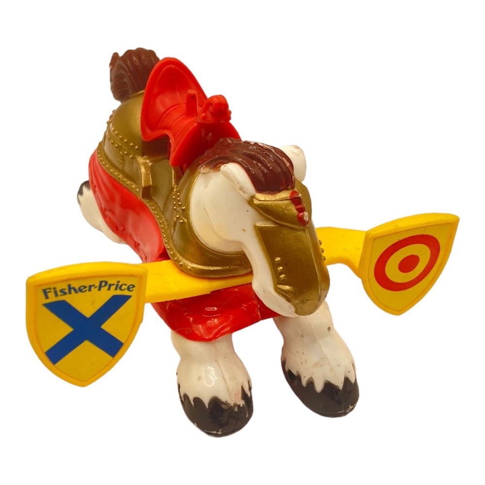 Fisher Price Vintage Great Adventures Jousting Knights Horse 7123 1994 - Picture 2 of 12